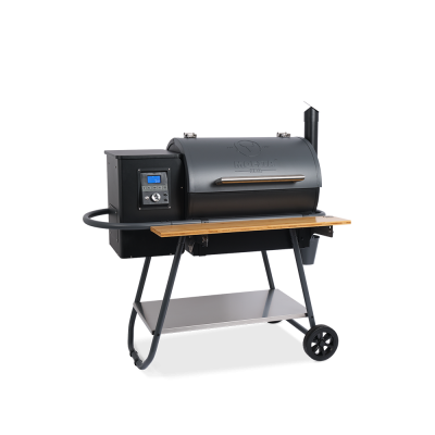Sheriff Pellet Grill with Storage Board
